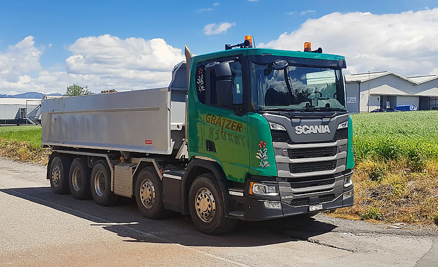 5-Achser-Kipper Grätzer Transport