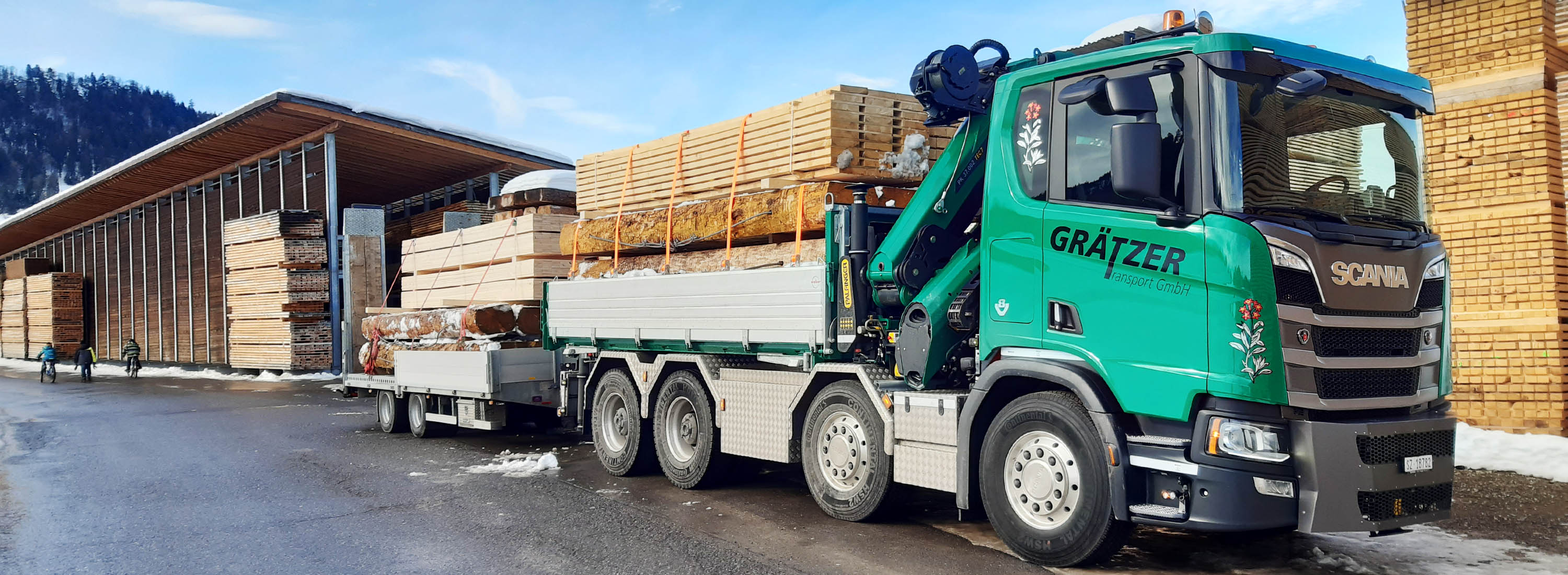 Logo Grätzer Transport Trachslau