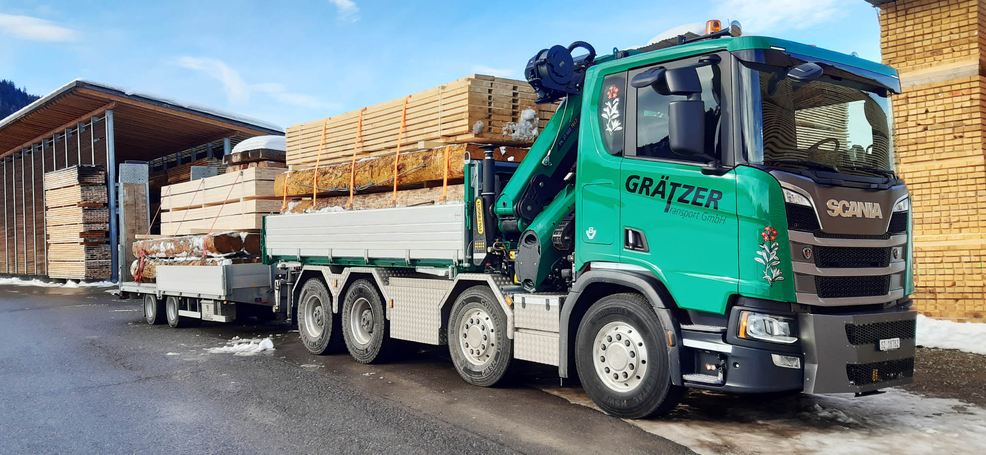 Logo Grätzer Transport Trachslau