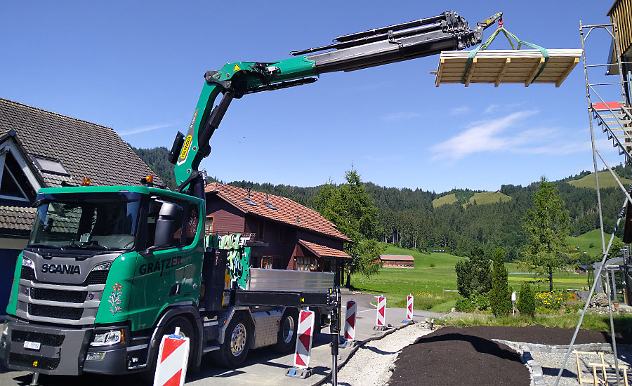 Seilwinde Grätzer Transport