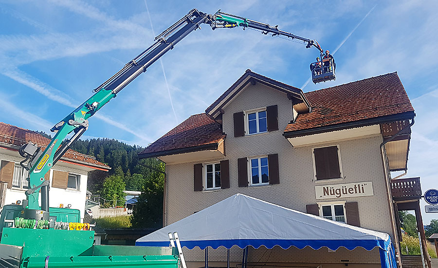 Schalengreifer Grätzer Transport