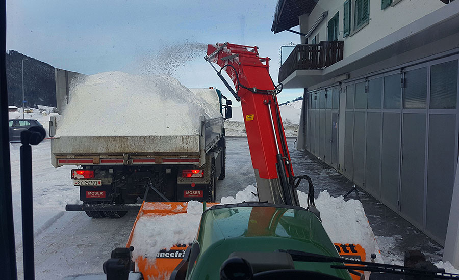 Schneefräsen Grätzer Transport