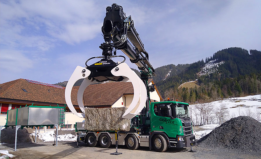 Stein-/Holzzange Grätzer Transport